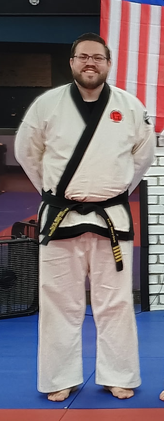 Lead instructor Erik Blaydes in uniform